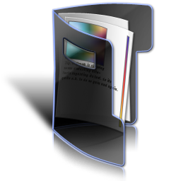 Vista スタイルのコンピューター フォルダー アイコン png