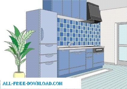 ルーム 093 ベクター風景 - 無料ベクターをベクターします。