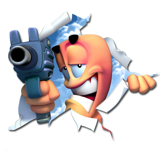 ワームの 3 D アイコンの png