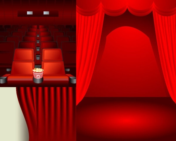 劇場ステージ テーマ ベクター無料ベクター 1 Mb 無料素材イラスト ベクターのフリーデザイナー