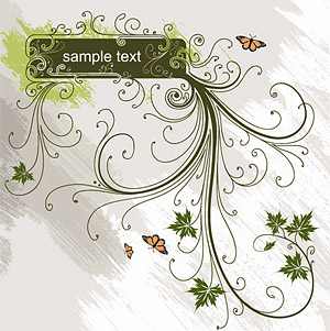 ファッション パターン バナー ベクター