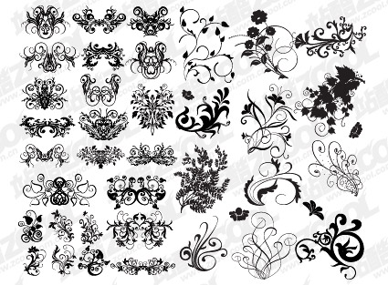 ベクター パターン材料の実用的な要素の数