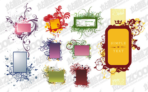 正方形のパターン ベクター材料