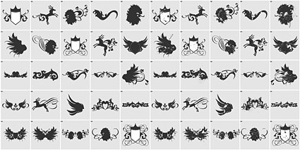 大陸の翼そしてベクター材料の他の要素