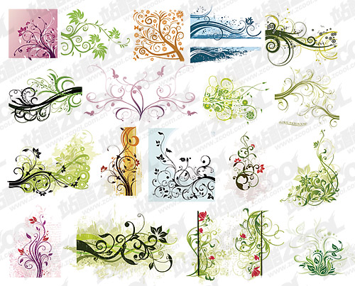 18 ソフト トレッド パターン ベクター材料に