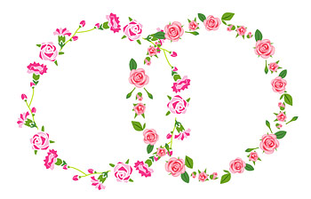 ローズ-ベクター素材