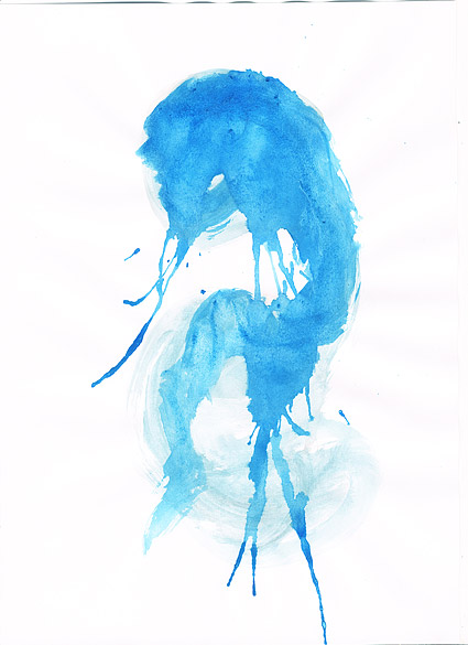 インクまるで水彩絵の素材 043 前