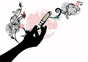 携帯電話とパターン