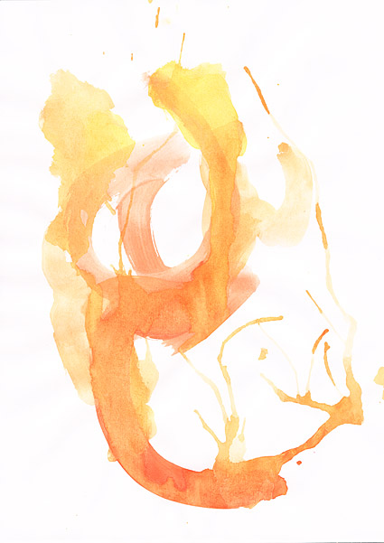 インクまるで水彩絵の素材 032 前