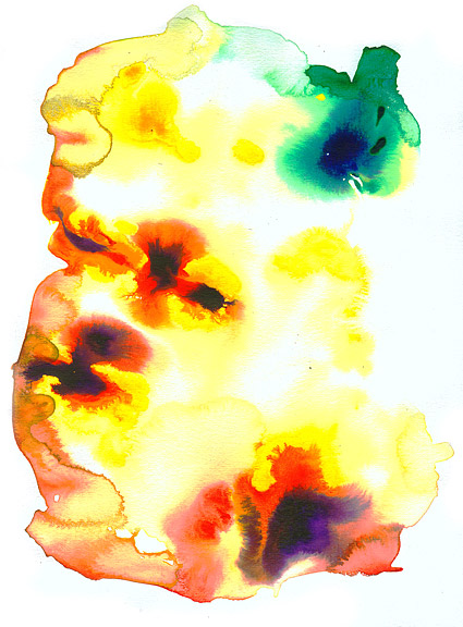 前、インク、水彩画に写真素材-024