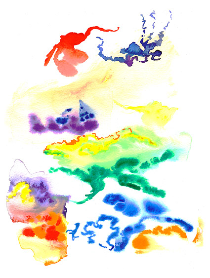 インクまるで水彩絵の素材 012 前