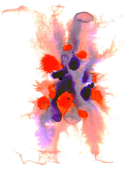 前、インク、水彩画に写真素材-011