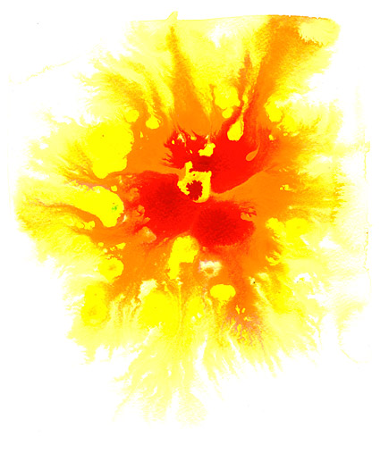 前、インク、水彩画に写真素材-009