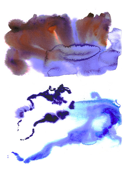 GoMedia 生産水彩インク画像素材-003