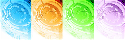 現代のハイテク ベクター