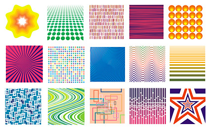 ベクター平面背景素材