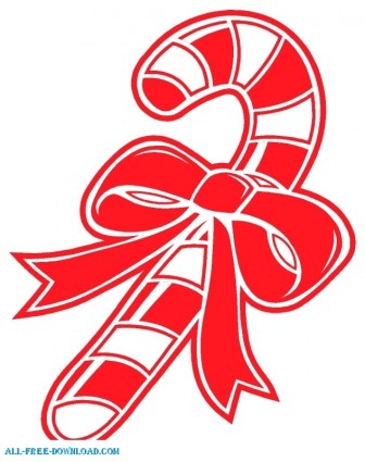 その他キャンデー杖 001 ベクター - 無料ベクター