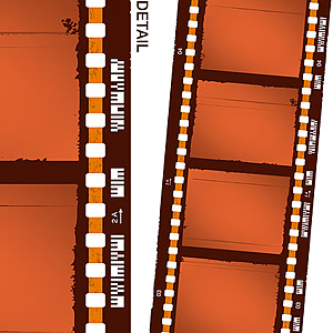 フィルム材料要素ベクター