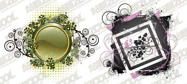 装飾的なパターンの国境