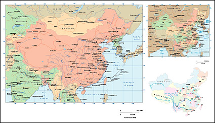 中国のベクター地図 無料素材イラスト ベクターのフリーデザイナー