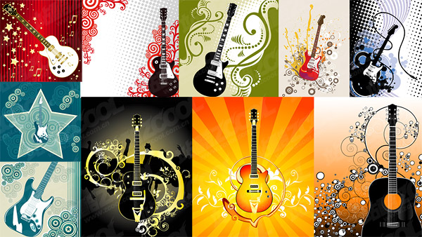 ギターのベクター