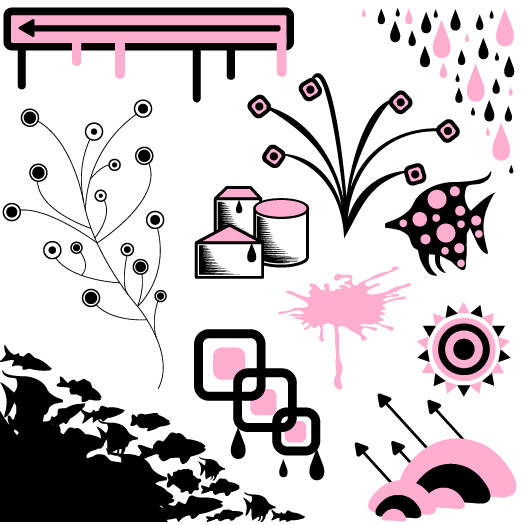 デザイン要素-32 のベクター トレンド