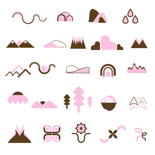 ベクター トレンド デザイン要素 - 47