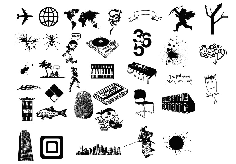 その他のセットのデザイン要素