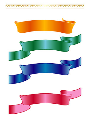 コンチネンタル Piaodai バナー ベクター材料