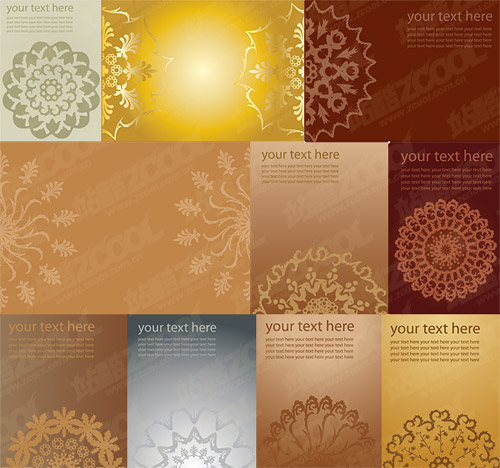 円形パターン ベクター材料