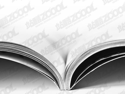 本のクローズ アップ画像の品質を開く