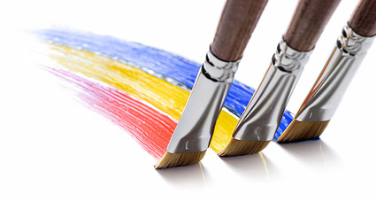 ブラシの画像素材