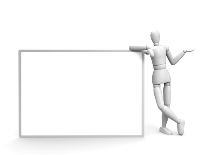 基板材料の情報を 3 D のイメージ パペット