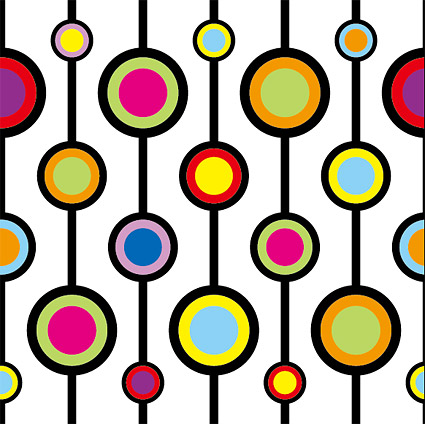 ベクターの背景素材ラウンド カラー