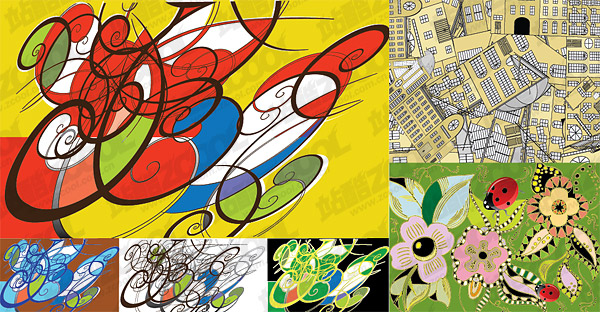 グラフィック抽象的な背景