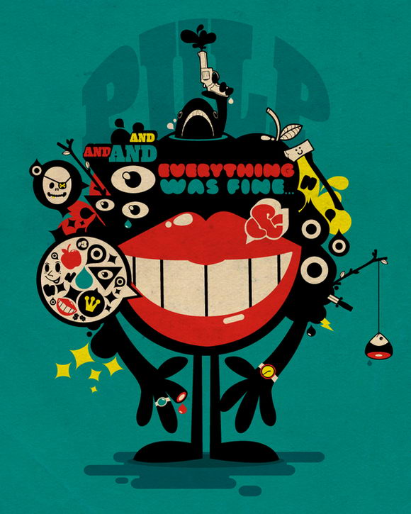 デザインのイラストレーターを鑑賞するには