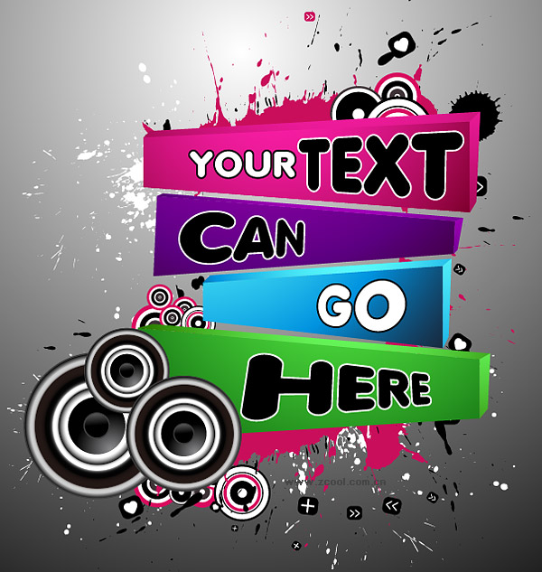 カラー デザインのベクター材料の動向