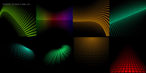 ベクター空間の背景素材