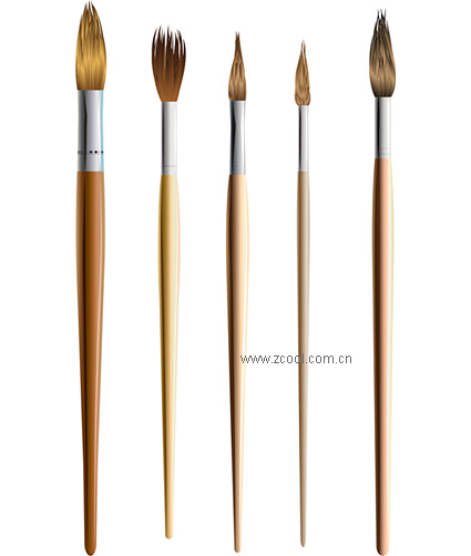 ブラシのベクター素材