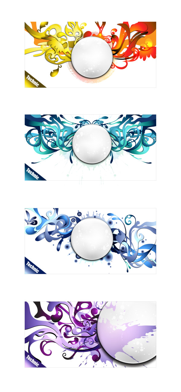 トレンド パターン ベクター材料 2 の要素