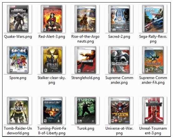 コンピューター ゲームや映画をカバー png アイコン 3