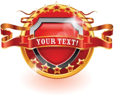 美しいゴージャスなリボン ラベル 01 ベクター無料ベクター 1.84 MB