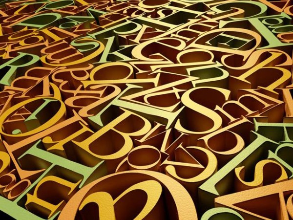 マスターの英語フォント デザイン appreciation_64P