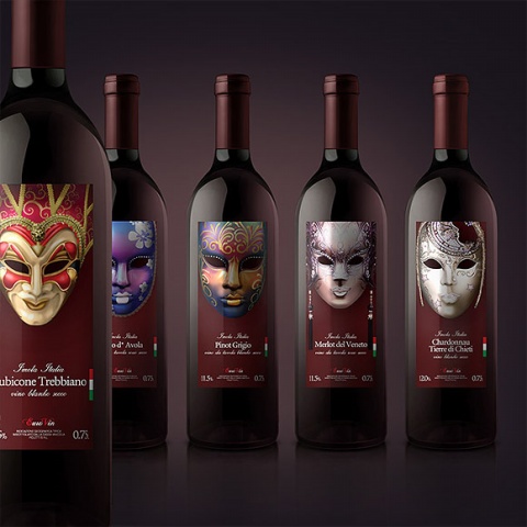 ワインのラベル