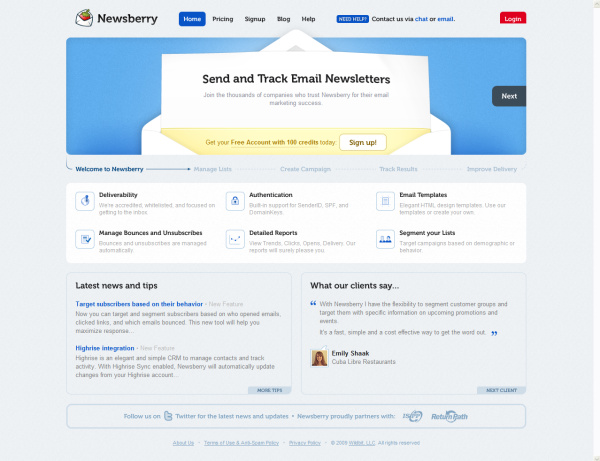 Newsberry e メールマーケティング サービス