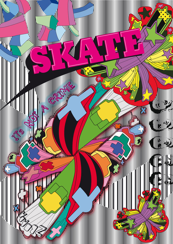 スペイン Zboada 見えたポスター デザイン