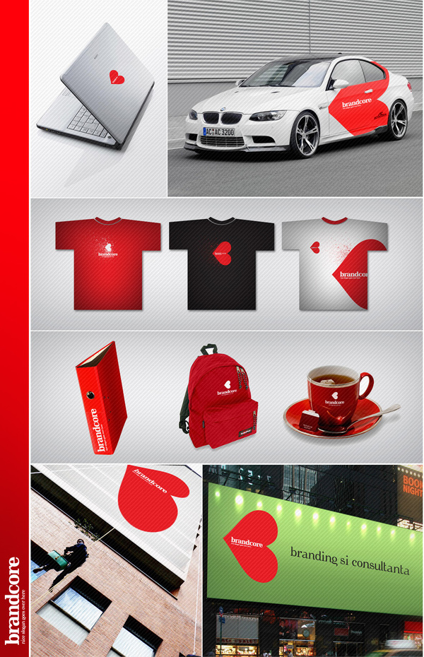 デザインの外国のブランド Brandcore の素晴らしい選択 VI ジャーナル