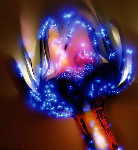 カメラマン撮影瞬時の発電所