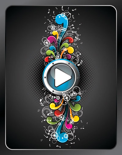 注ベクターの再生ボタン