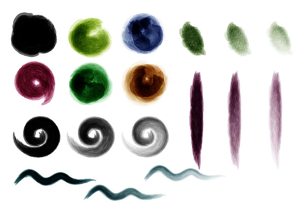 AI ベクター インク ストローク